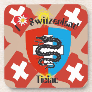 Tessin - Ticino - Schweiz - Svizzera Drankjes Onderzetter