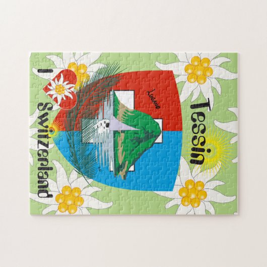 Tessin - Ticino - Schweiz - Svizzera Puzzles Legpuzzel (Horizontaal)