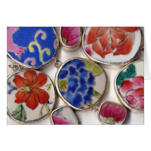 Tessons en céramique de poterie de dynastie de