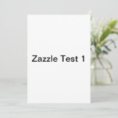 Test 1 save the date (Staand voorkant)