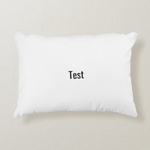 test accent kussen