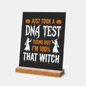 Test ADN Sorcière drôle d'Halloween Graphique (Angle)