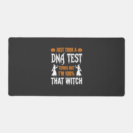 Test ADN sorcière drôle d'Halloween Graphique (Recto)