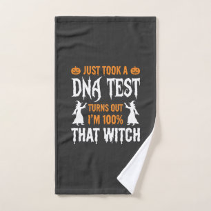 Test ADN sorcière drôle d'Halloween Graphique