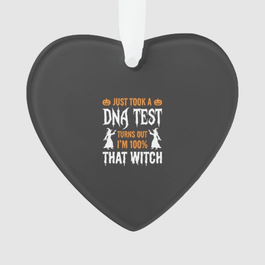Test ADN sorcière drôle Halloween Graphique (devant)