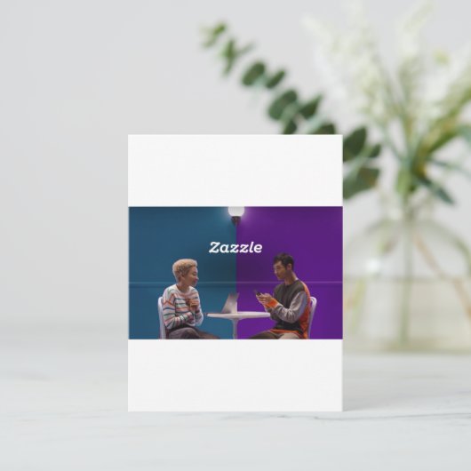 test bedankkaart (Staand voorkant)