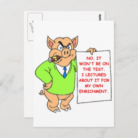 TEST BRIEFKAART (Voorkant / Achterkant)