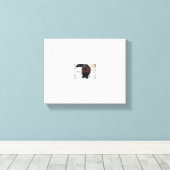 test canvas afdruk (Insitu (Houten vloer))