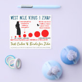 Test Culex & Birds 2-zijdige folder door RoseWrite Flyer (Enkel)