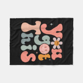 Test Day Teacher Shirt Motivational Testing Day St Fleece Deken (Voorkant (Horizontaal))