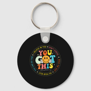 Test Day You Got This Rock De Test Leraar Testen Sleutelhanger