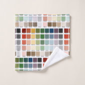 Test de couleur (Gant de toilette)