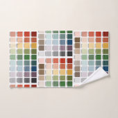 Test de couleur (Serviette à main)