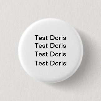 Test Doris Badge Ronde Button 3,2 Cm