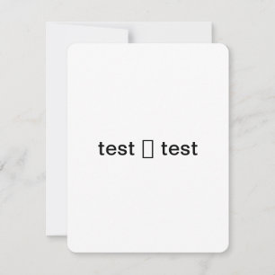 test feestdagenkaart