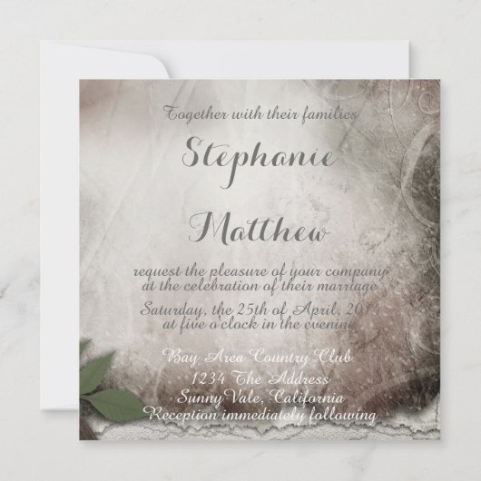 test kaart (Achterkant)