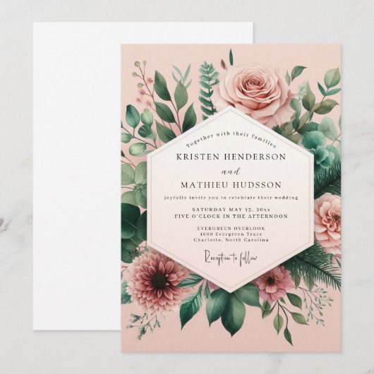 test kaart (Voorkant / Achterkant)