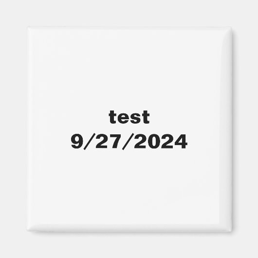 test magneet (Voorkant)