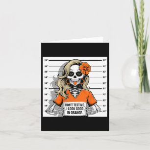 Test Mij Ik Zie Er Goed Uit In Oranje Halloween Sk Kaart
