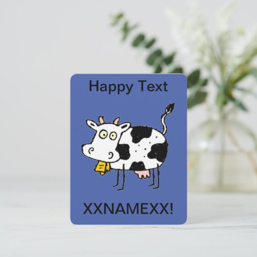 test modèle de carte MODIFIER TITRE (Debout devant)