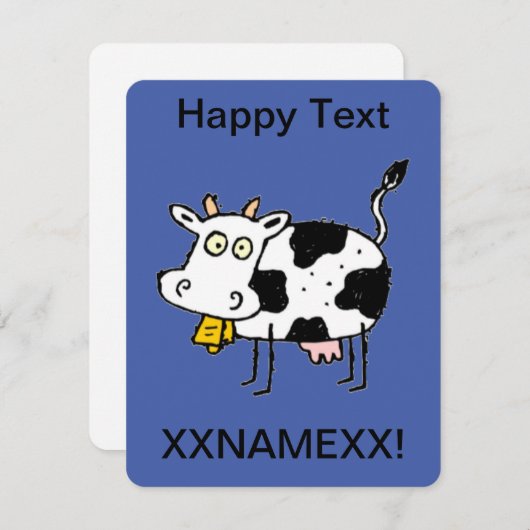 test modèle de carte MODIFIER TITRE (Devant / Derrière)