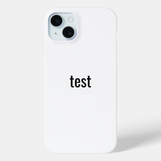 Test Naam telefoon hoesje wijzigen (Achterkant)