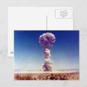 Test op kernwapens Buster-Jangle 1951 Briefkaart (Voorkant / Achterkant)