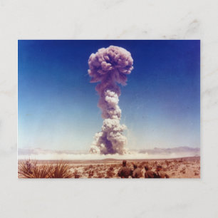 Test op kernwapens Buster-Jangle 1951 Briefkaart