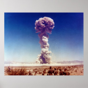 Test op kernwapens Buster-Jangle 1951 Poster