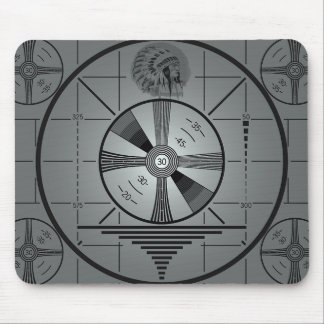 Test Pattern Mousepad Muismat