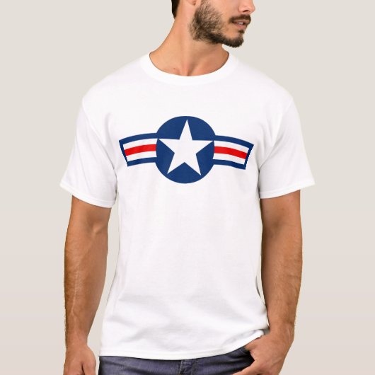 TEST PILOT COURAGE - F-100D Super Saber T-shirt (Voorkant)