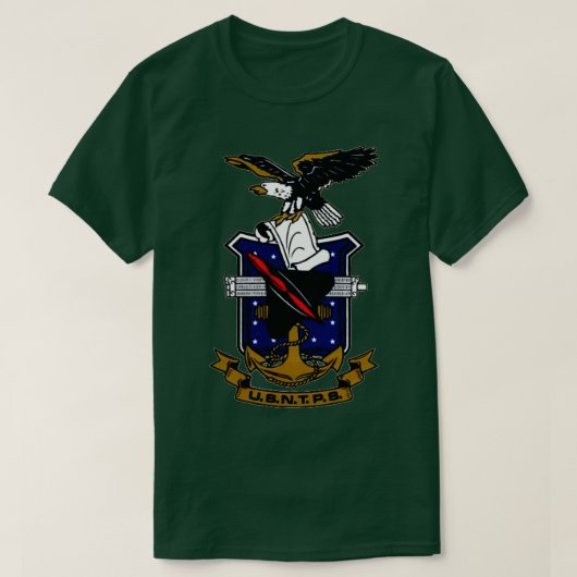 Test Pilot School USNTPS Crest T-shirt (Design voorkant)