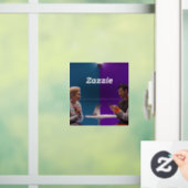 test raamsticker (Huis)