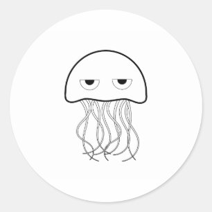 test ronde sticker