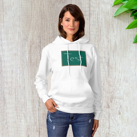 Test schoolschoolklaslokaal hoodie