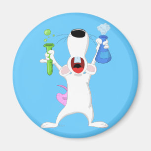 Test Tube Lab Rat Magnet Magneet