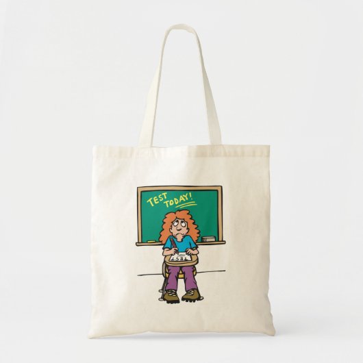 Test vandaag tote bag (Voorkant)