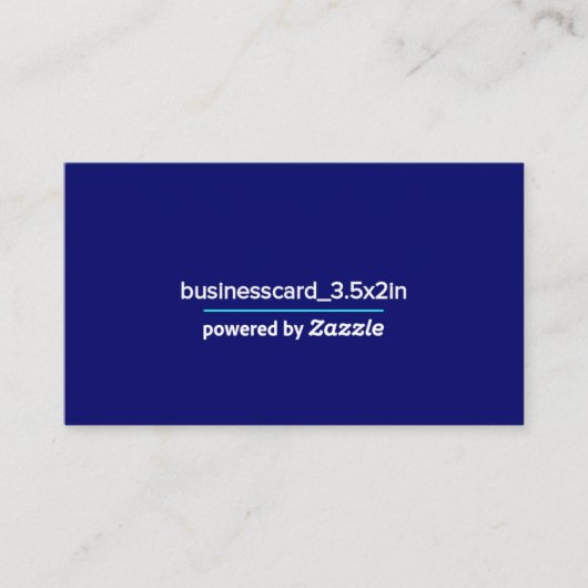 Test Visitekaartje (Voorkant)