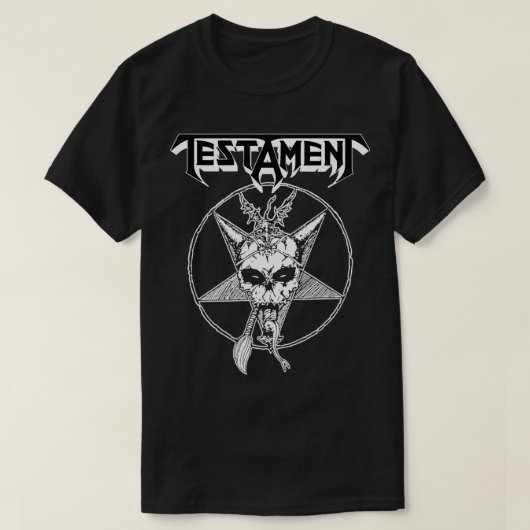 Testament Merch Legacy Skull Shirt (Design voorkant)