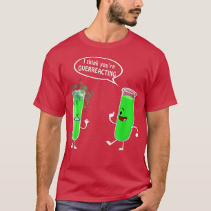 Testbuis waarmee wetenschappelijke experimenten ov t-shirt