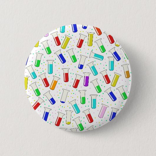 Testbuizen voor cartoon ronde button 5,7 cm (Voorkant)