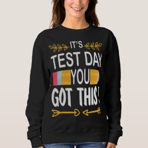 Testdag 2022 Stresstestdag Het is testdag jij Trui