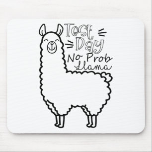 Testdag geen Prob-llama Llama Testdag voor leraren Muismat