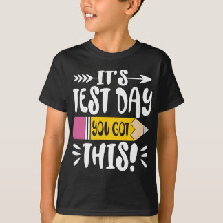 Testdag Het is de testdag dat je deze leraar hebt T-shirt