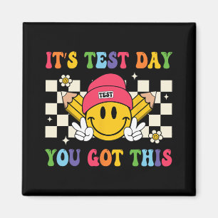 Testdag Je hebt deze leraar Student Test Dag Magneet