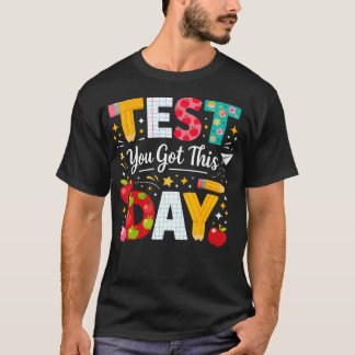 Testdag Je Kunt Het Voor Student Docent Staat T-shirt