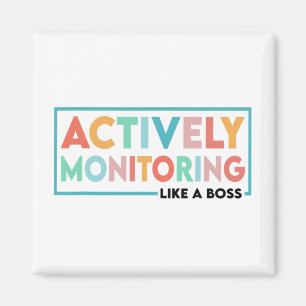 Testdag leraar actief monitoren als een baas magneet