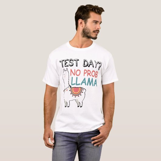 testdag prob lama t-shirts (Voorkant volledig)