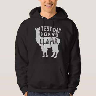 Testdag: Probllama Llama Teacher Testing Day Te Hoodie