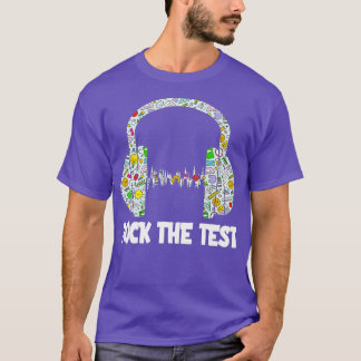 Testdag rotsen testleraar testdag Funny T T-shirt